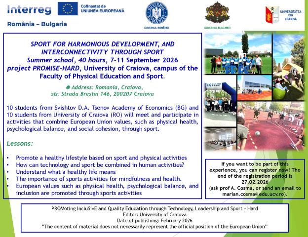 2026 Poster PROMISE Sport